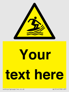 WL7414: Custom Warning Surf craft area