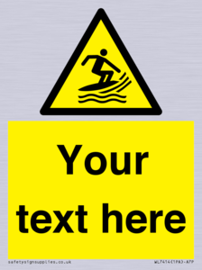 WL7414: Custom Warning Surf craft area