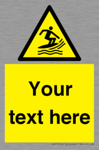 WL7414: Custom Warning Surf craft area