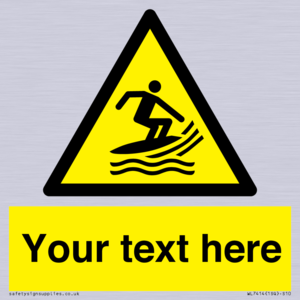 WL7414: Custom Warning Surf craft area