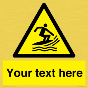 WL7414: Custom Warning Surf craft area