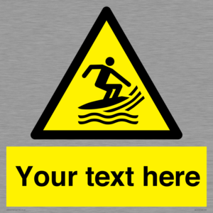 WL7414: Custom Warning Surf craft area