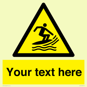 WL7414: Custom Warning Surf craft area