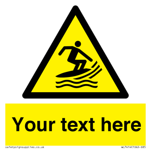 WL7414: Custom Warning Surf craft area