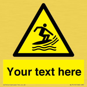 WL7414: Custom Warning Surf craft area