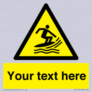 WL7414: Custom Warning Surf craft area
