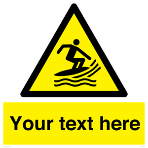 WL7414: Custom Warning Surf craft area