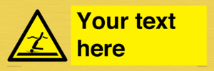 WL7415: Custom Warning Shallow water diving