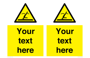 WL7415: Custom Warning Shallow water diving