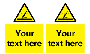 WL7415: Custom Warning Shallow water diving