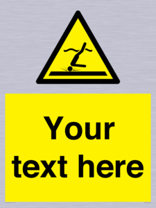 WL7415: Custom Warning Shallow water diving