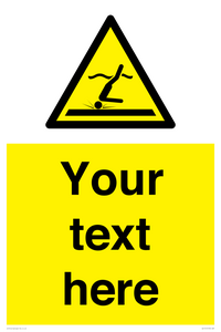 WL7415: Custom Warning Shallow water diving