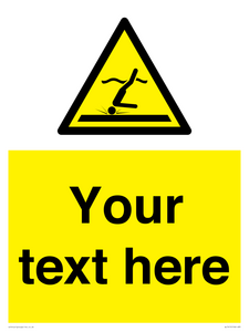WL7415: Custom Warning Shallow water diving