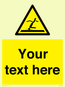 WL7415: Custom Warning Shallow water diving