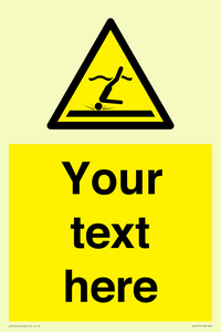 WL7415: Custom Warning Shallow water diving