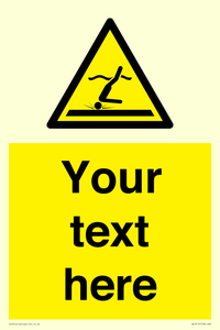 WL7415: Custom Warning Shallow water diving