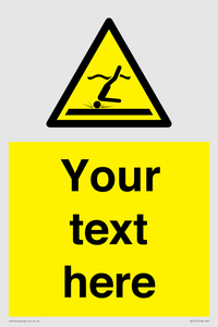 WL7415: Custom Warning Shallow water diving