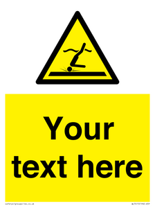 WL7415: Custom Warning Shallow water diving