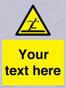 WL7415: Custom Warning Shallow water diving