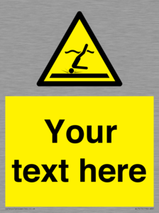 WL7415: Custom Warning Shallow water diving