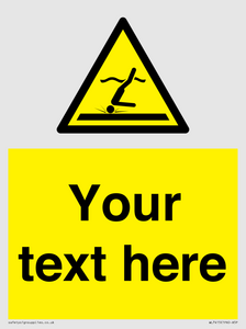 WL7415: Custom Warning Shallow water diving