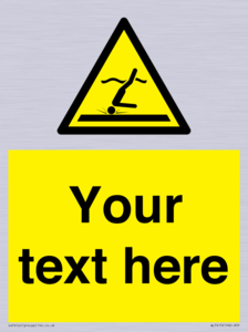 WL7415: Custom Warning Shallow water diving