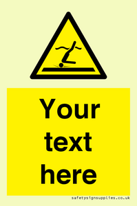 WL7415: Custom Warning Shallow water diving