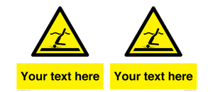 WL7415: Custom Warning Shallow water diving