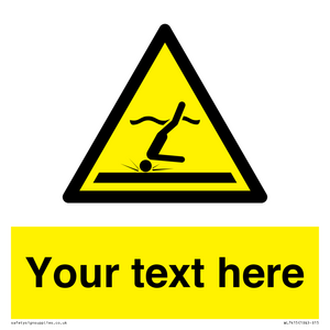 WL7415: Custom Warning Shallow water diving