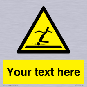 WL7415: Custom Warning Shallow water diving