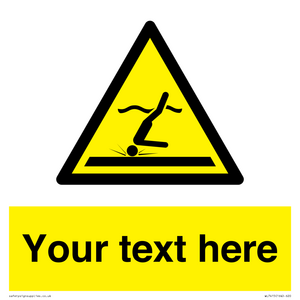 WL7415: Custom Warning Shallow water diving