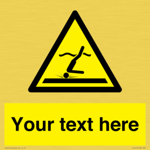 WL7415: Custom Warning Shallow water diving