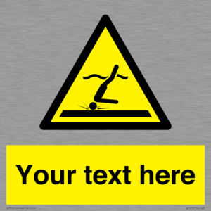 WL7415: Custom Warning Shallow water diving