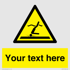 WL7415: Custom Warning Shallow water diving
