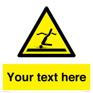 WL7415: Custom Warning Shallow water diving