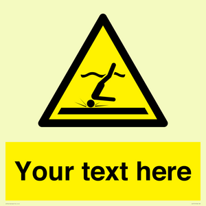 WL7415: Custom Warning Shallow water diving