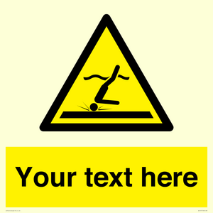 WL7415: Custom Warning Shallow water diving