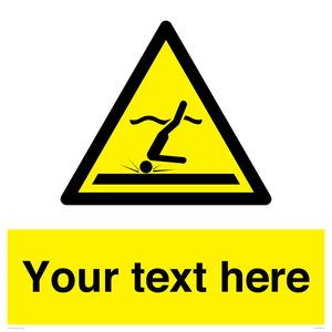 WL7415: Custom Warning Shallow water diving