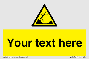 WL7416: Custom Warning submerged objects