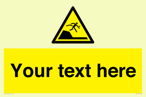 WL7417: Custom Warning sudden drop in swimming or leisure pools