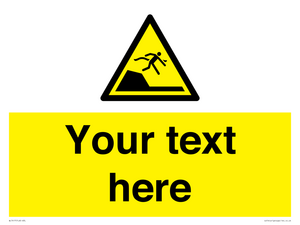 WL7417: Custom Warning sudden drop in swimming or leisure pools