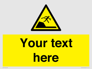 WL7417: Custom Warning sudden drop in swimming or leisure pools