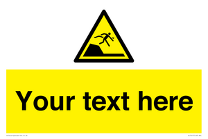WL7417: Custom Warning sudden drop in swimming or leisure pools