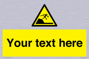 WL7417: Custom Warning sudden drop in swimming or leisure pools