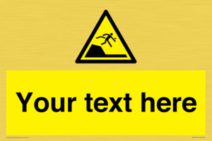 WL7417: Custom Warning sudden drop in swimming or leisure pools