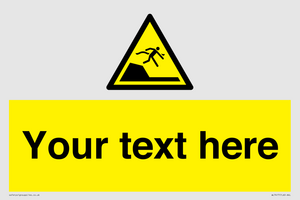 WL7417: Custom Warning sudden drop in swimming or leisure pools