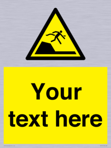 WL7417: Custom Warning sudden drop in swimming or leisure pools