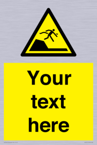 WL7417: Custom Warning sudden drop in swimming or leisure pools