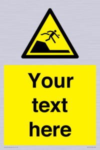 WL7417: Custom Warning sudden drop in swimming or leisure pools