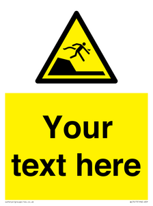 WL7417: Custom Warning sudden drop in swimming or leisure pools